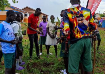 Tree planting at Longamere P/S